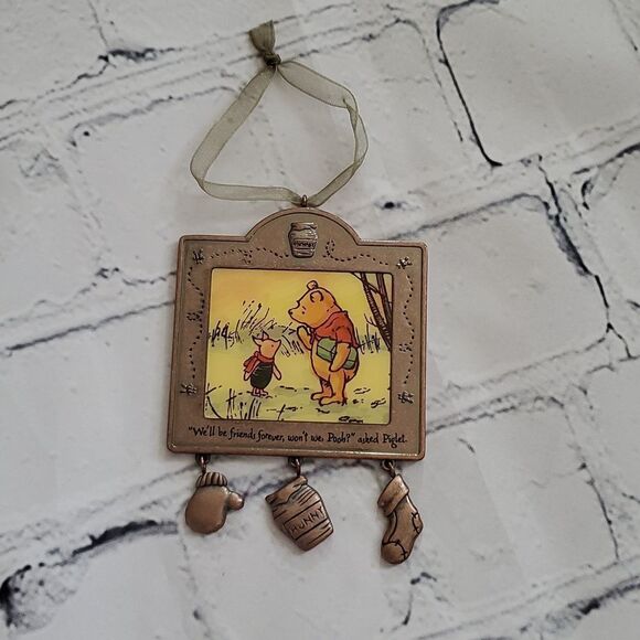 💜Winnie The Pooh "Friends Forever" Keepsake Ornament - Picture 3 of 5
